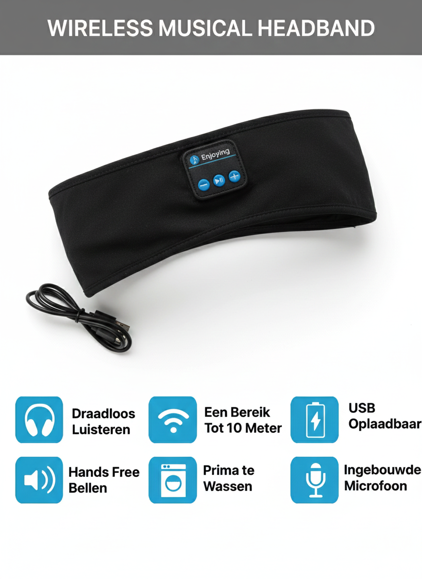 AeroBand™ Bluetooth Headband